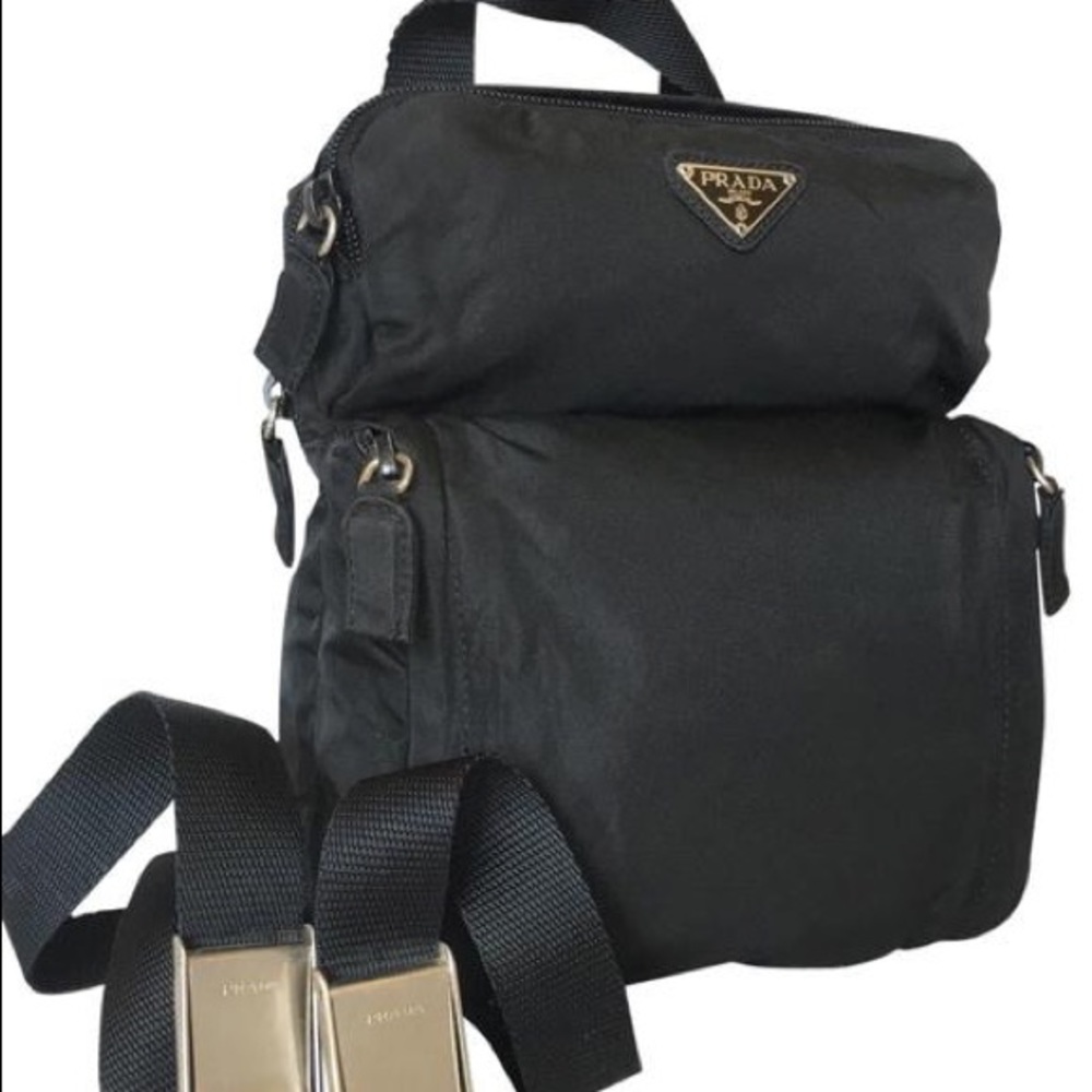 Authentic Prada nylon edition mini backpack bag